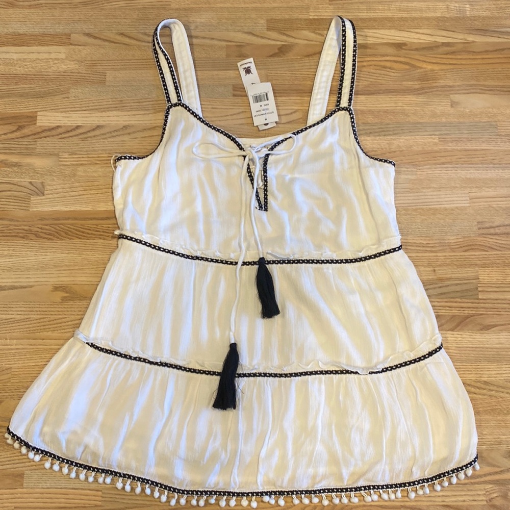 Willow & Clay embroidered tank